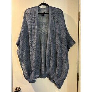 Women’s Steve Madden Blue Knit Cardigan